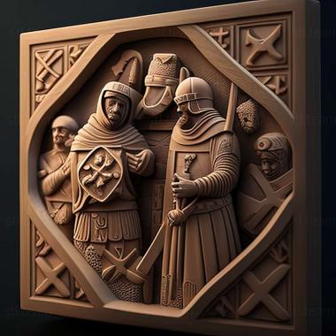 3D model Stronghold Crusader game (STL)